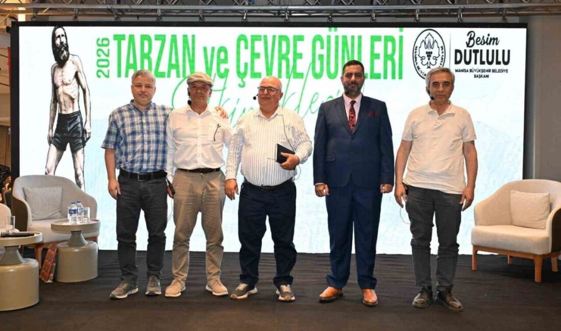 Manisa’da düzenlenen Tarzan ve Çevre Günleri kapsamında gerçekleştirilen panel ve