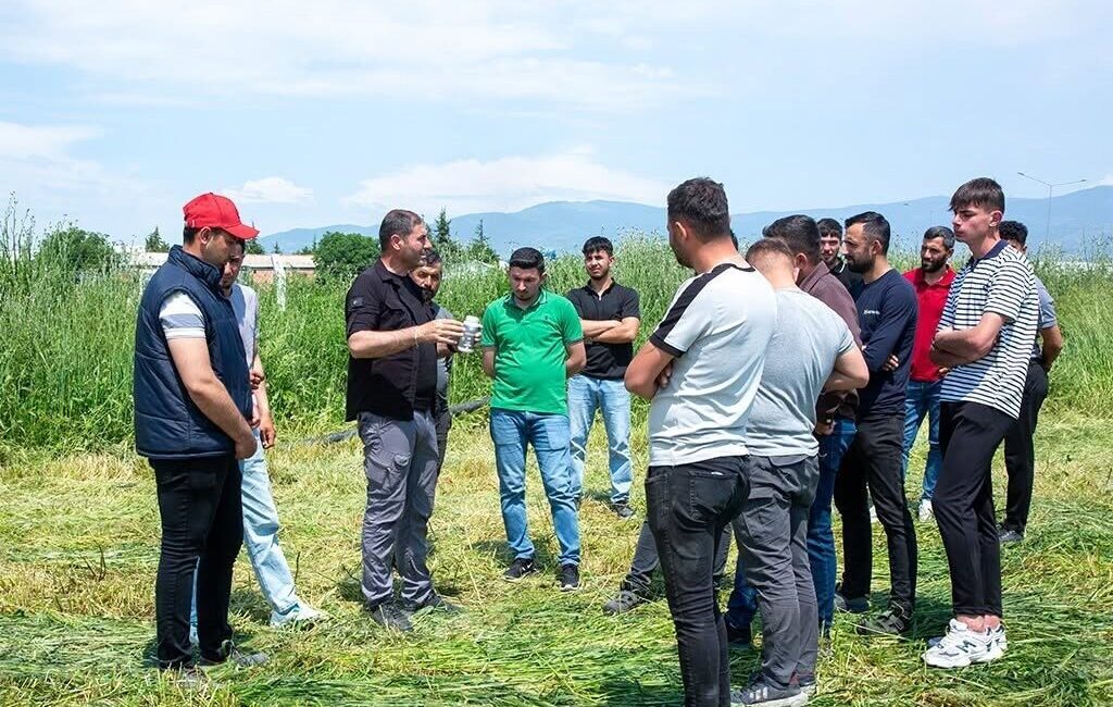 Amasya’da tarımsal üretimin geleceğine katkı sunup genç çiftçilerin potansiyelini en