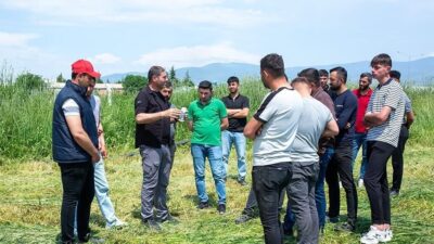 Amasya’da tarımsal üretimin geleceğine katkı sunup genç çiftçilerin potansiyelini en