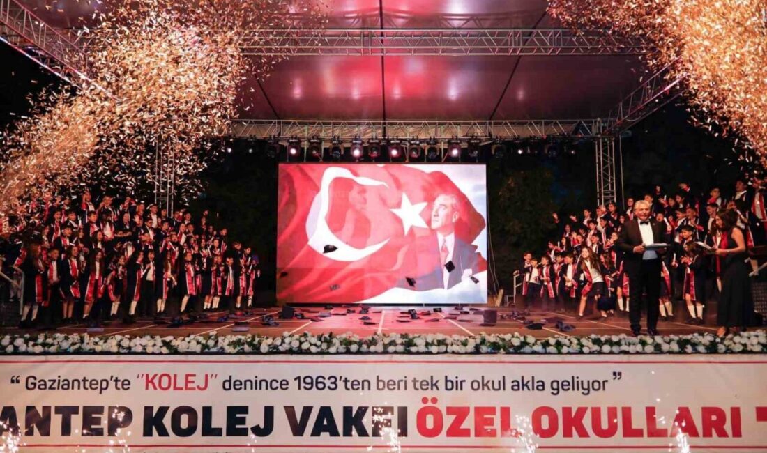 Gaziantep Kolej Vakfı (GKV) Özel Okulları, kuruluşunun 62. yıl dönümünü