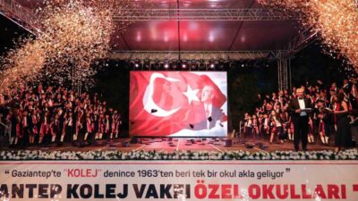 Gaziantep Kolej Vakfı (GKV) Özel Okulları, kuruluşunun 62. yıl dönümünü