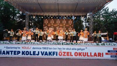 Gaziantep Kolej Vakfı (GKV) Özel İlkokulu öğrencileri tarafından gerçekleştirilen geleneksel
