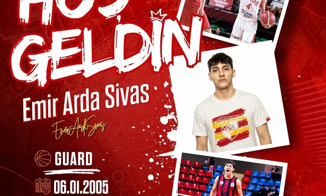 Göztepe Basketbol, 2005 doğumlu oyun kurucu Emir Arda Sivas’ı kadrosuna