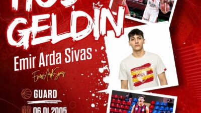 Göztepe Basketbol, 2005 doğumlu oyun kurucu Emir Arda Sivas’ı kadrosuna