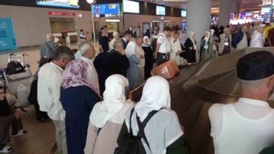 Kutsal topraklarda hac ibadetini gerçekleştiren hacılar yurda dönmeye başladı. Hacılar