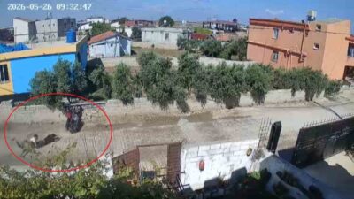 Hatay’ın Reyhanlı ilçesinde ön teker kaldırdıkları motosikletle bahçe duvarına çarpan
