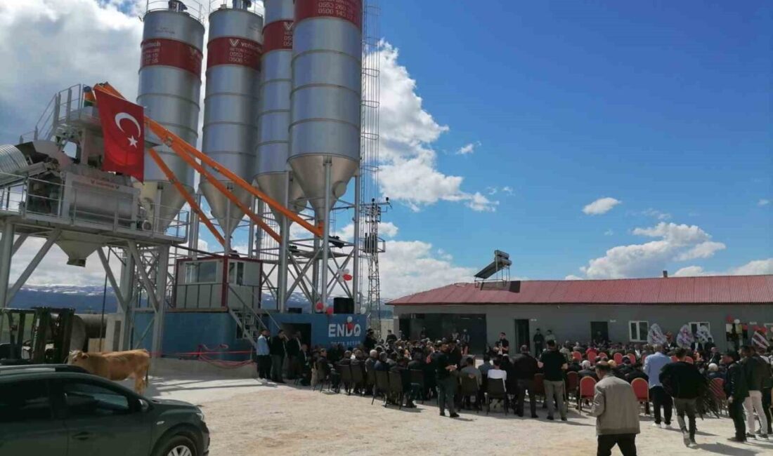 Erzurum’un Hınıs ilçesi önemli bir yatırıma ev sahipliği yaptı. Hınıslı