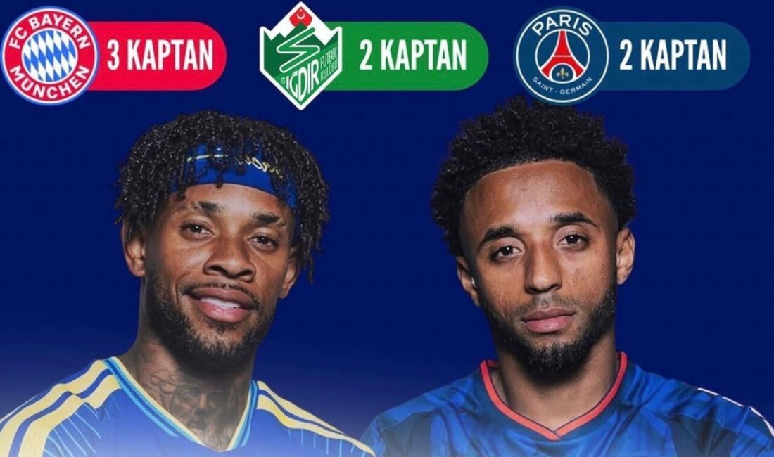 Iğdır FK, 2026 Dünya Kupası’na iki milli takım kaptanı göndererek