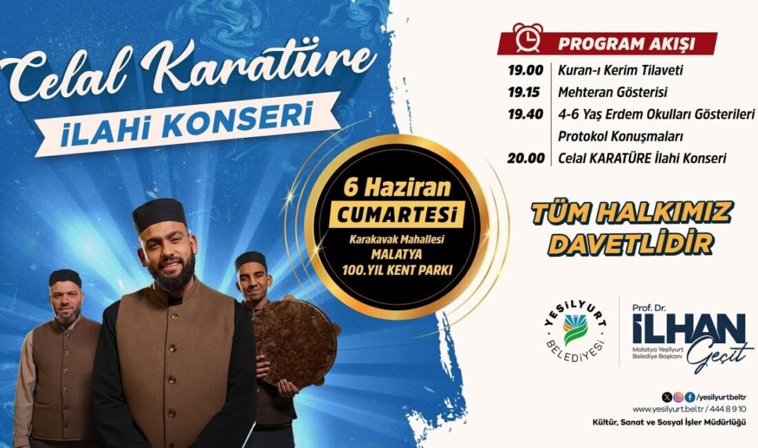 Yeşilyurt Belediyesi, Malatyalıları manevi atmosferi yüksek özel bir programda bir