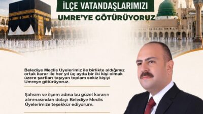 Eskişehir İnönü Belediyesi, başlattıkları proje ile her yıl 8 kişinin