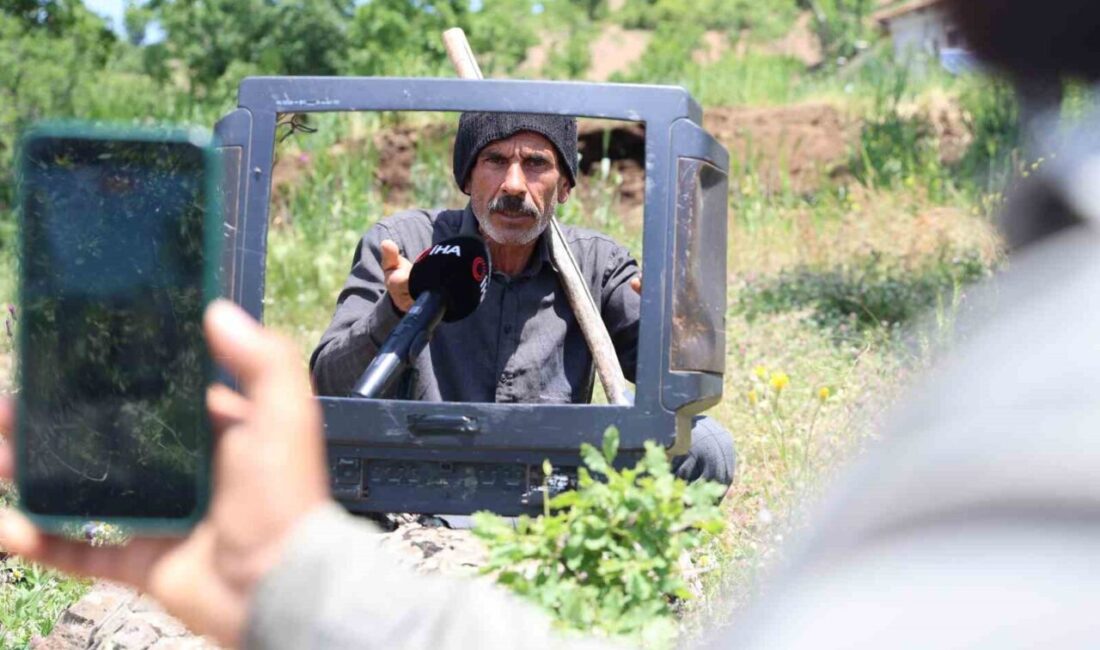 Elazığ’da inşaat işçiliğini bırakıp çobanlığa başlayan Yılmaz Uygur, derede bulduğu