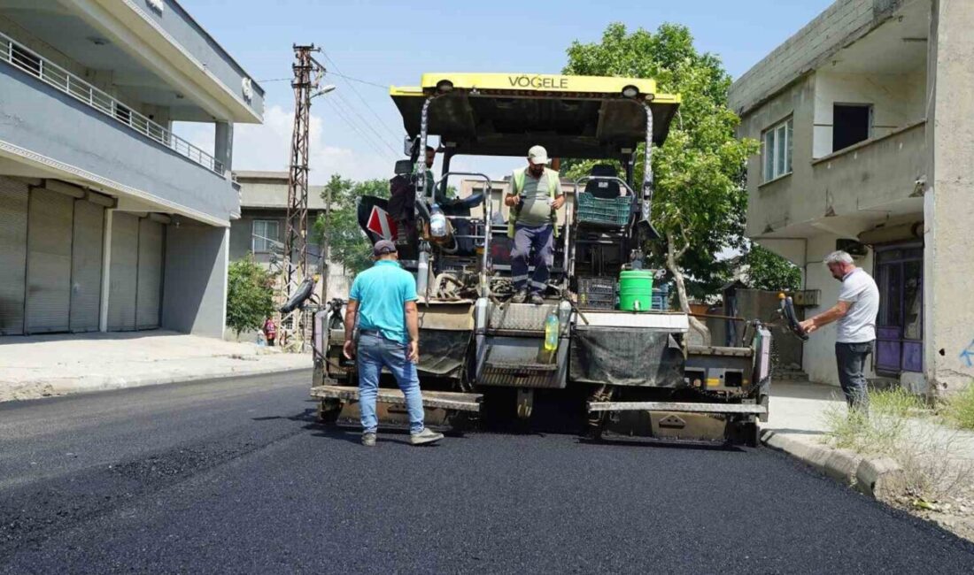 Kahramanmaraş Büyükşehir Belediyesi, Dulkadiroğlu Yavuz Selim Mahallesi Haydarbey Caddesi’nde sıcak