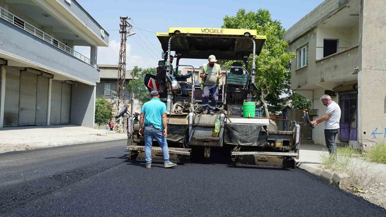 Kahramanmaraş Büyükşehir Belediyesi, Dulkadiroğlu Yavuz Selim Mahallesi Haydarbey Caddesi’nde sıcak