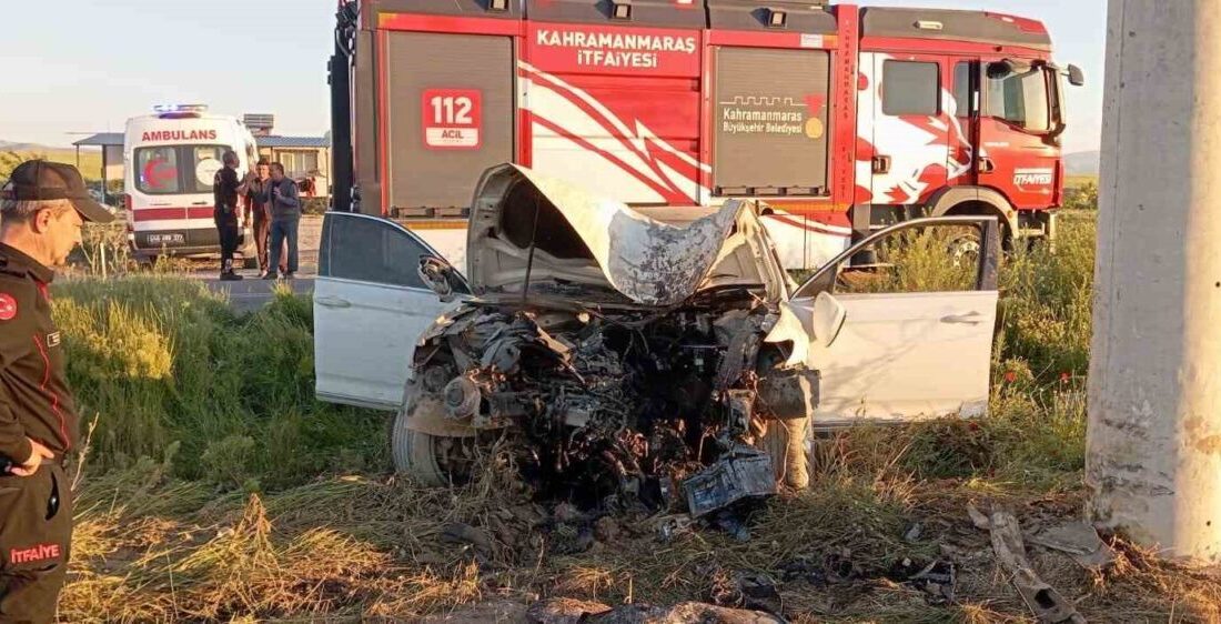 Kahramanmaraş’ta meydana gelen trafik kazasında 1 kişi yaralandı. Kaza, Elbistan