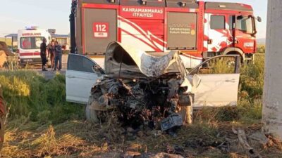 Kahramanmaraş’ta meydana gelen trafik kazasında 1 kişi yaralandı. Kaza, Elbistan
