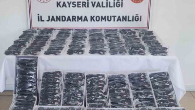 Kayseri’de jandarma ekipleri tarafından yapılan çalışmalarda, piyasa değeri 3 milyon
