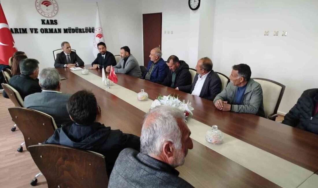 Kars Damızlık Sığır Yetiştiricileri Birliği Başkanlığına yeniden seçilen Eren Alp
