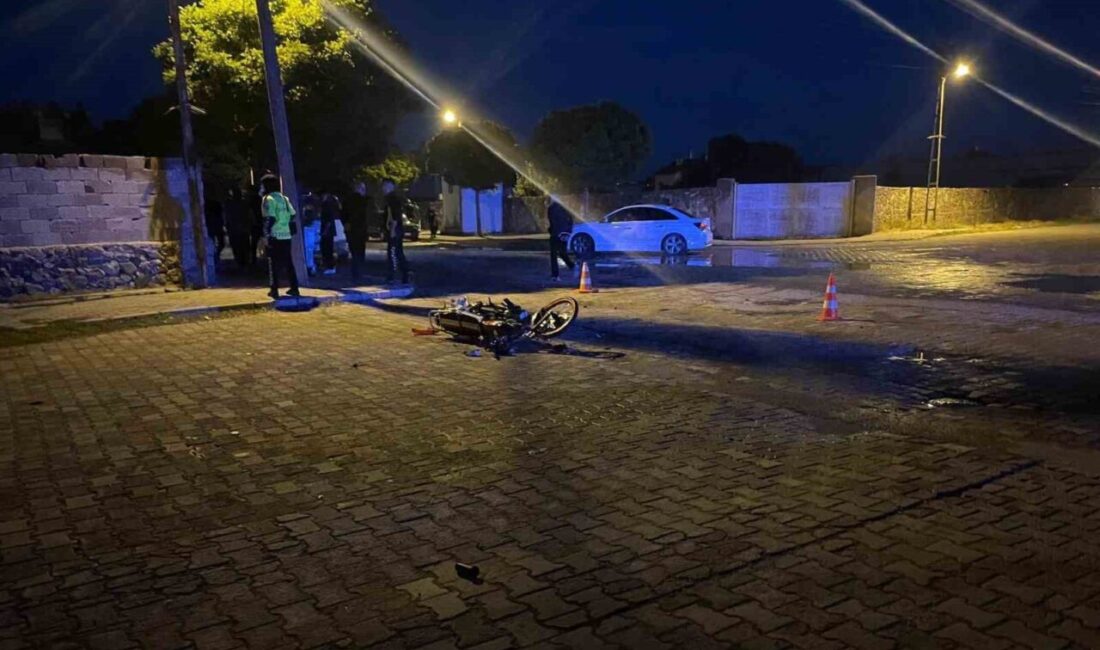 Konya’nın Karapınar ilçesinde meydana gelen trafik kazasında yaralanan bir kişi
