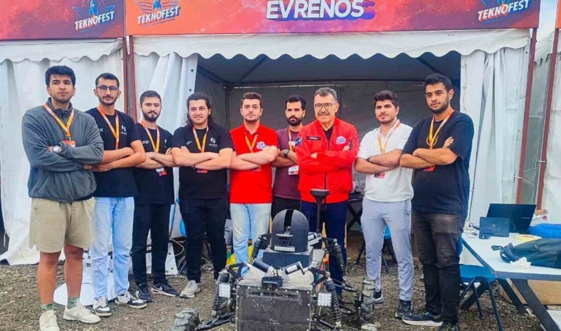 Karabük Üniversitesi (KBÜ) Evrenos İnsansız Kara Aracı (İKA) Takımı, geliştirdiği