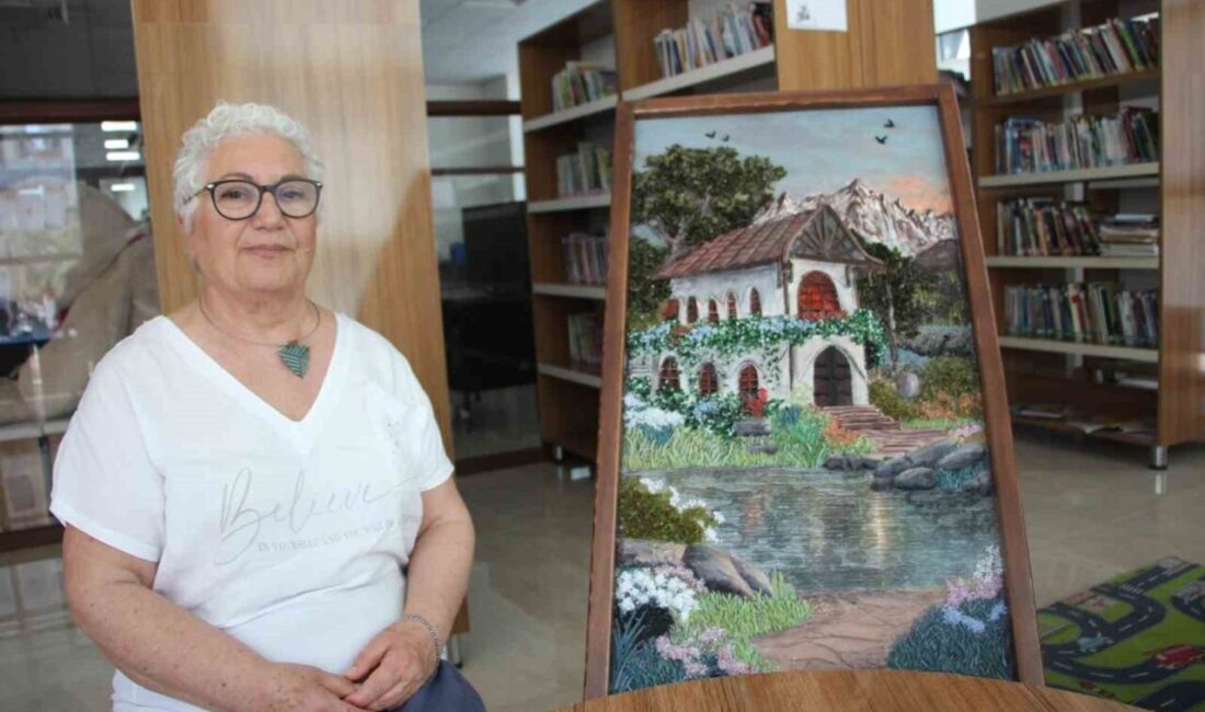 Antalya’nın Kumluca ilçesinde yaşayan Pervin Kavacık hobi olarak başladığı cam