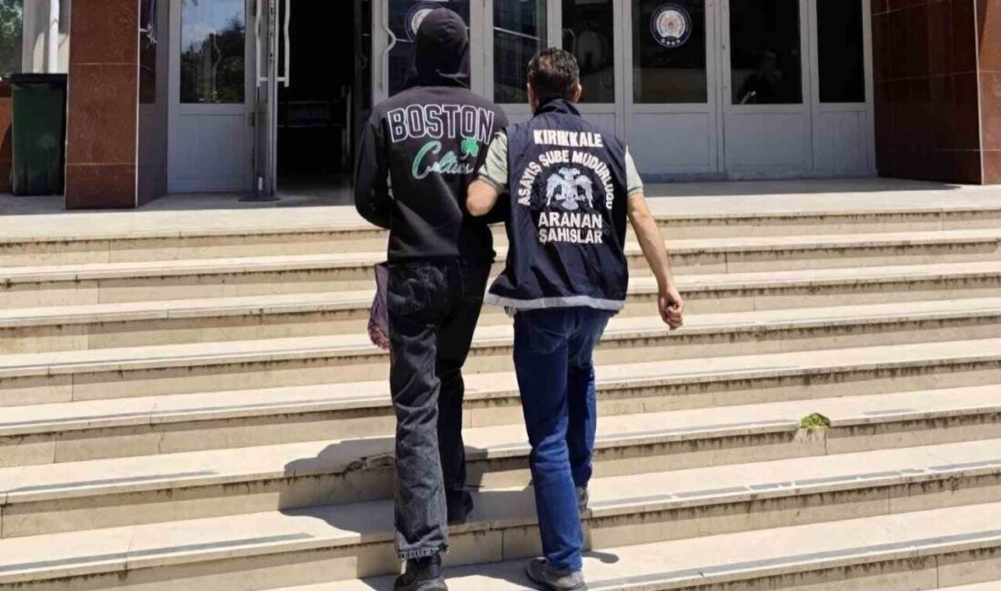 Kırıkkale’de polis ekiplerince düzenlenen operasyonlarda, haklarında kesinleşmiş hapis cezası bulunan