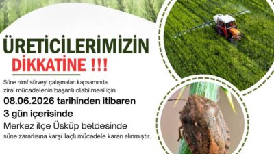 Kırklareli İl Tarım ve Orman Müdürlüğü, hububat üretiminde önemli verim