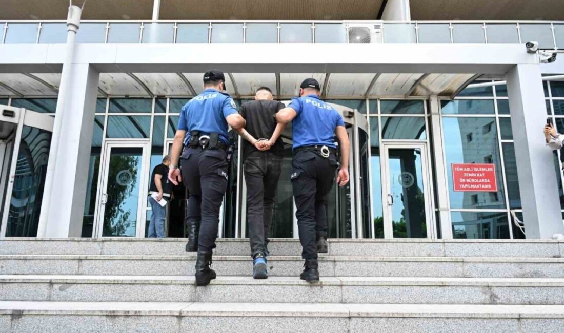 Mersin polisi, yurt dışından Çukurova Uluslararası Havalimanı’na iniş yapan uçaktaki