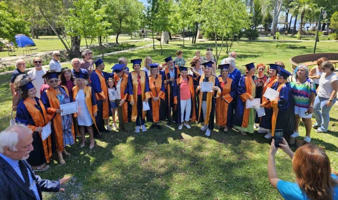 Muğla’nın Köyceğiz ilçesinde eğitimini sürdüren Tazelenme Üniversitesi’nde sene sonu ve
