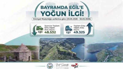 Diyarbakır’ın Eğil ilçesini Kurban Bayramı’nda binlerce kişi ziyaret etti. Bayram