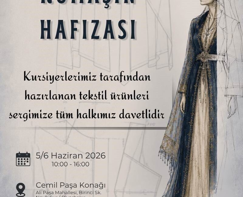 Diyarbakır Büyükşehir Belediyesi, “Kumaşın Hafızası” sergisi ile moda tasarım kursu