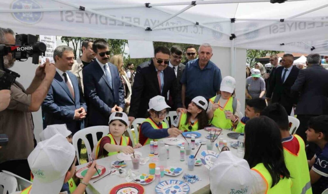 Kütahya’da Çevre Haftası kapsamında düzenlenen “Dünya bize emanet” etkinliği, geniş