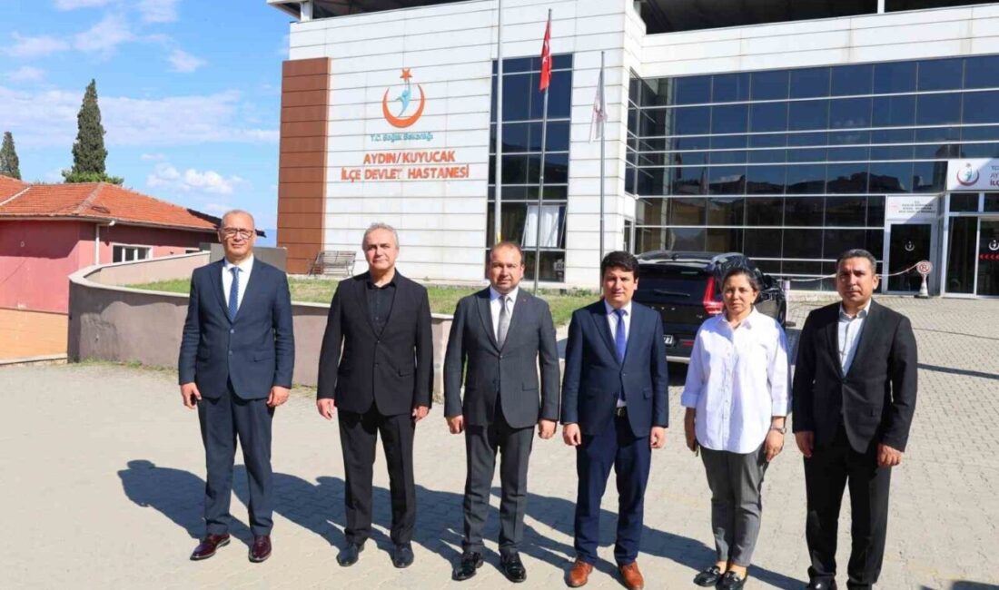 Aydın Sağlık Müdürü Dr. Eser Şenkul, saha ziyaretleri kapsamında Kuyucak