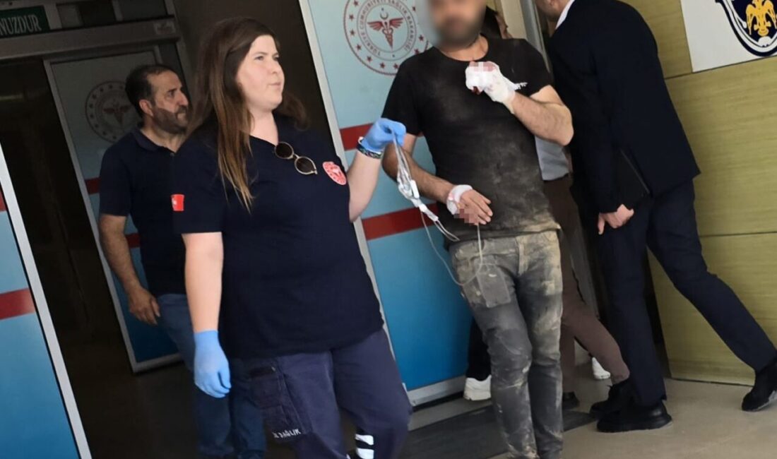 Bursa’da faaliyet gösteren mobilya imalathanesinde meydana gelen olayda elini makineye