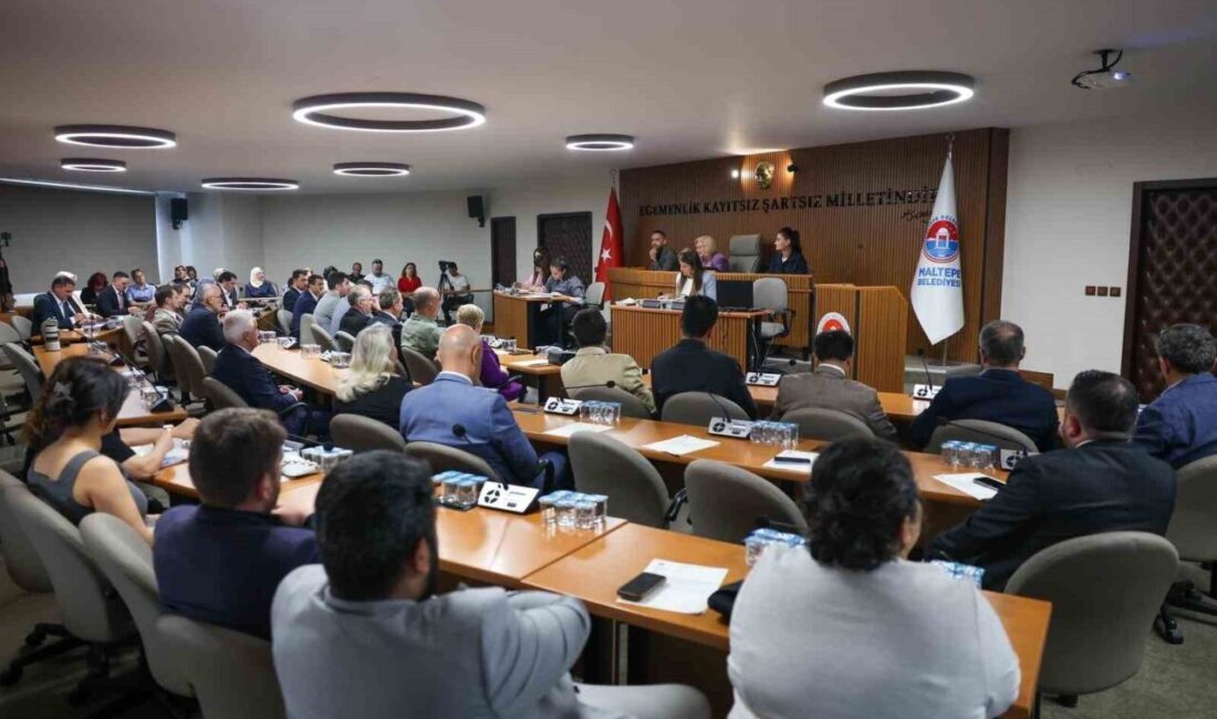 Maltepe Belediye Meclisi’nin Haziran ayı olağan meclis toplantılarının birinci oturumu,