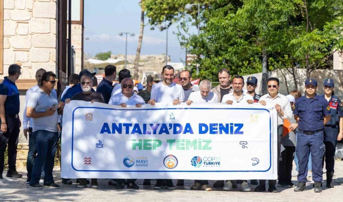 “Antalya Mavi Akdeniz İnisiyatifi” kapsamında, Dünya Çevre Günü’nde Side’de anlamlı