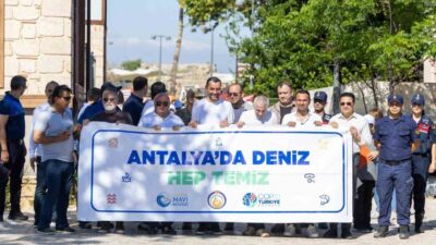 “Antalya Mavi Akdeniz İnisiyatifi” kapsamında, Dünya Çevre Günü’nde Side’de anlamlı