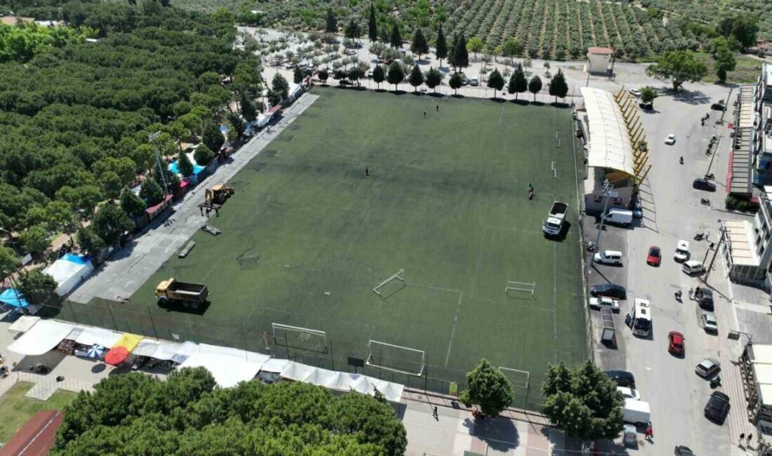 Manisa Büyükşehir Belediyesi, kentin spor altyapısını modernize etmek için 5