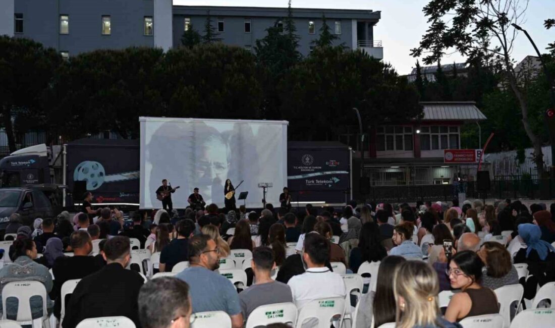 Kültür ve Turizm Bakanlığının kültürel etkinlikleri vatandaşların ayağına götürmek amacıyla
