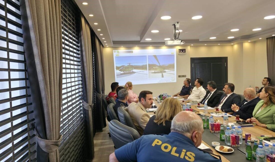 Muğla’nın Marmaris ilçesinde 2026 yılı orman yangınlarıyla mücadele hazırlıkları kapsamında