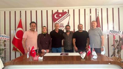 Medilines Hospital yönetimi Elazığspor Kulüp Başkanı Ahmet Toprak ile bir