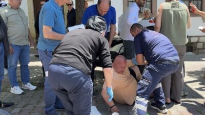 Muğla’nın Menteşe ilçesinde meydana gelen tek taraflı motosiklet kazasında bir