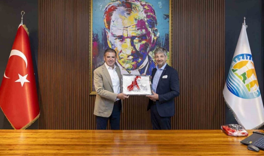 Mersin’in Mezitli Belediyesi ile kardeş şehir Berlin Tempelhof-Schöneberg Belediyesi iş