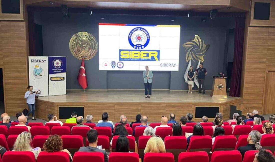 Aydın’ın Nazilli ilçesinde öğretmenlere yönelik siber güvenlik ve okul güvenliği