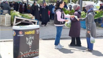 Niğde İl Emniyet Müdürlüğü Narkotik Suçlarla Mücadele Şube Müdürlüğü ekipleri,