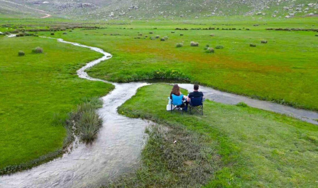 Niğde’nin Melendiz Dağları eteklerindeki Ketençimen Yaylası, bu yıl etkili olan