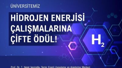 Niğde Ömer Halisdemir Üniversitesi, hidrojen enerjisi alanında yürüttüğü çalışmalarla ödüle