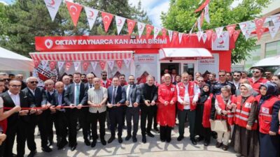 Türk Kızılay tarafından gönüllü kan bağışına yönelik farkındalık çalışmalarına destek