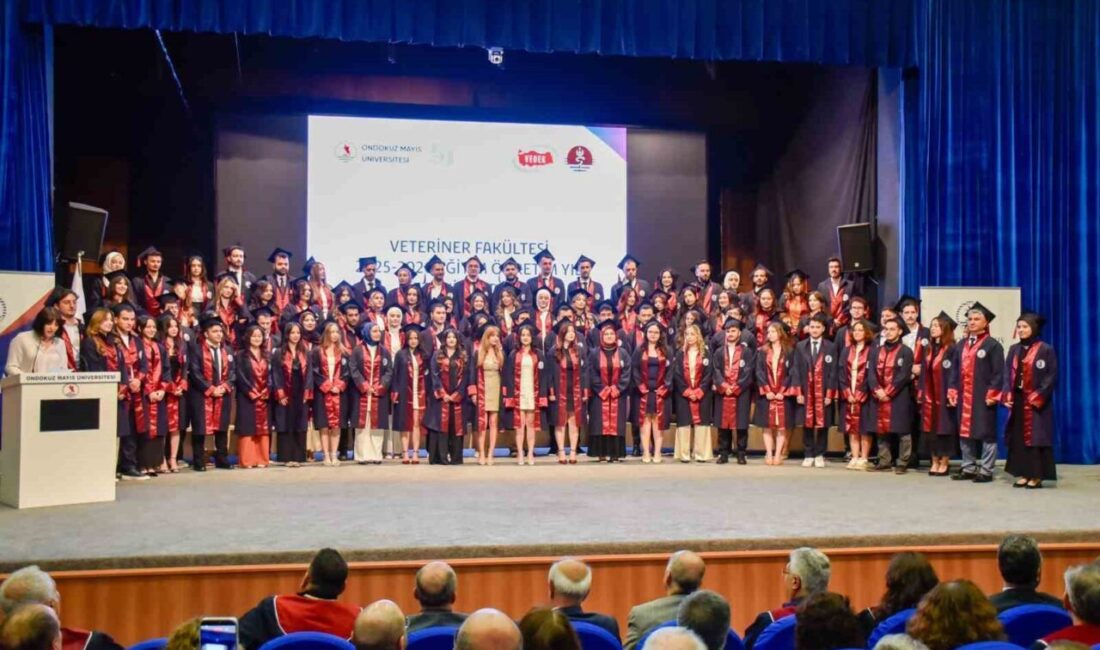 Ondokuz Mayıs Üniversitesi (OMÜ) Veteriner Fakültesi 2025-2026 Eğitim-Öğretim Yılı Mezuniyet