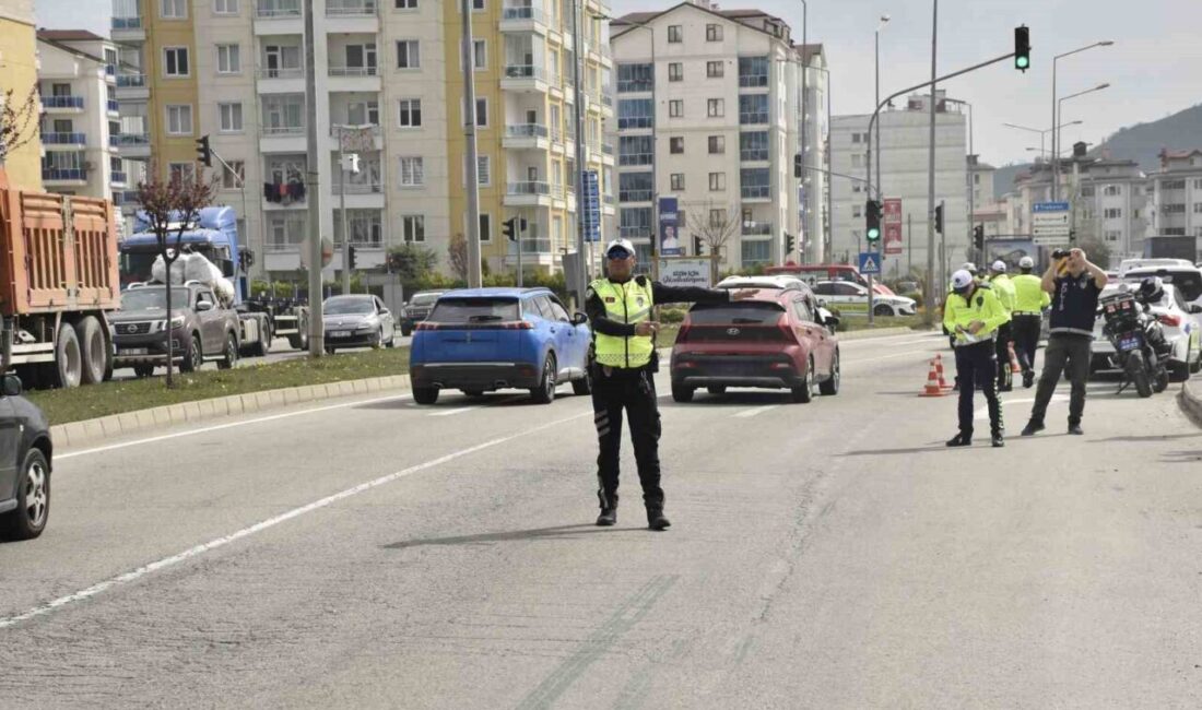 Ordu’da polis ekipleri tarafından trafik kazalarını azaltmaya yönelik yapılan denetimlerde,