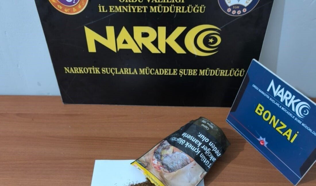 Ordu’da polis ekiplerince düzenlenen uyuşturucu operasyonlarında gözaltına alınan 7 şüpheliden